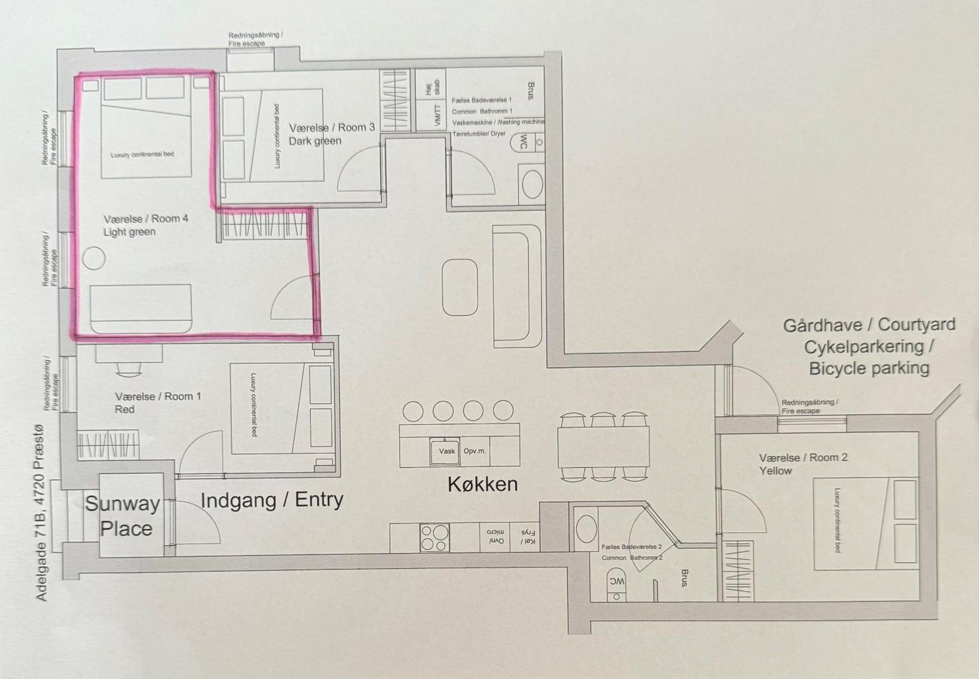 Sunway Place Præstø Exteriör bild