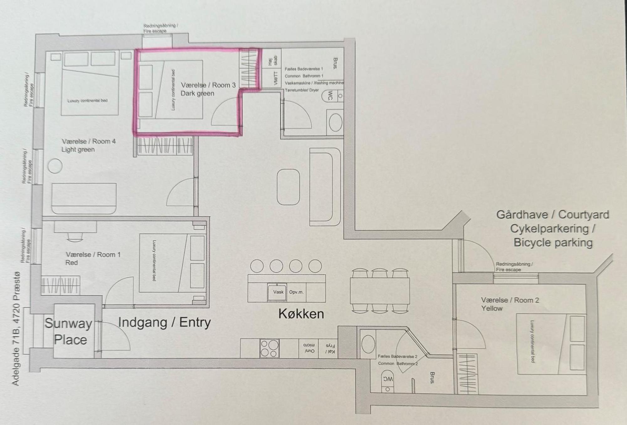 Sunway Place Lägenhet Præstø Exteriör bild